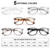 6PCS Blue Light Blocking Glasses Square Nerd Matte Black Anti Ray Eyeglasses Computer Transparent Fashion Eyewear