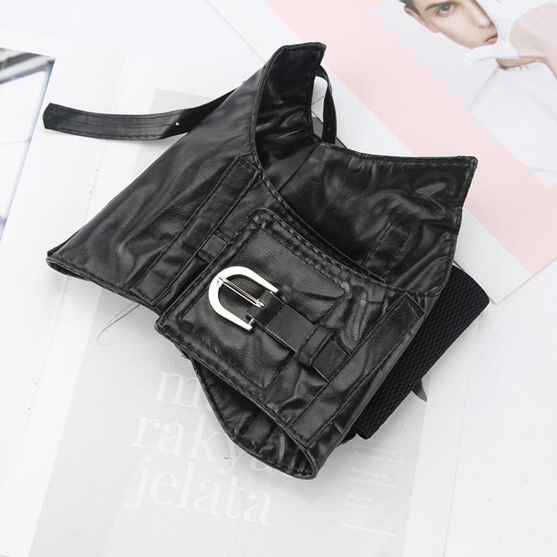 Shoulder Style Punk Strap Cummerbund Womens Waist Cinching Clothing Fashion