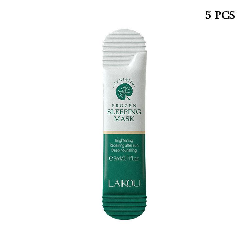 

5/10/20 шт. LAIKOU желейная маска с центеллой азиатской, 3 мл, маска для сна, увлажняющие средства по уходу за кожей 5PCS