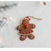 Christmas Resin Gingerbread Man Pendant