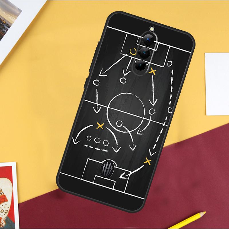 Football Soccer Tactics Time Case For ZTE Nubia Red Magic 10S Pro Plus 8 9 10 Air 8S 9S 11 Pro Plus 6 7 6S 7S Pro Cover