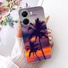 Clear For Xiaomi Poco X7 Pro Case Cover Cute Cat Fashion Butterfly Funny Painted Casing For Poco X7Pro 2412DPC0AI 2412DPC0AG