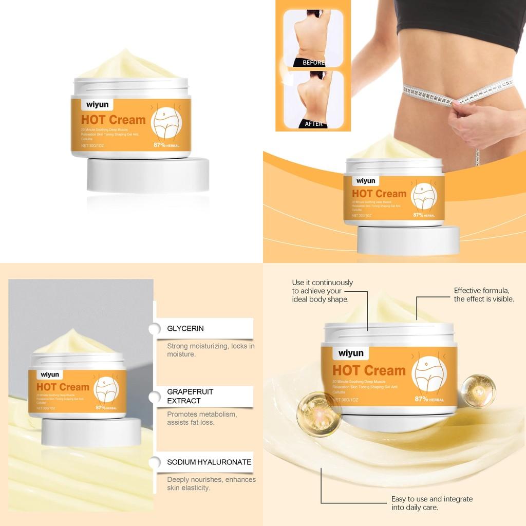 Wiyun Body Care Cream Firming And Smoothing Lotion For All Skin Types 30g