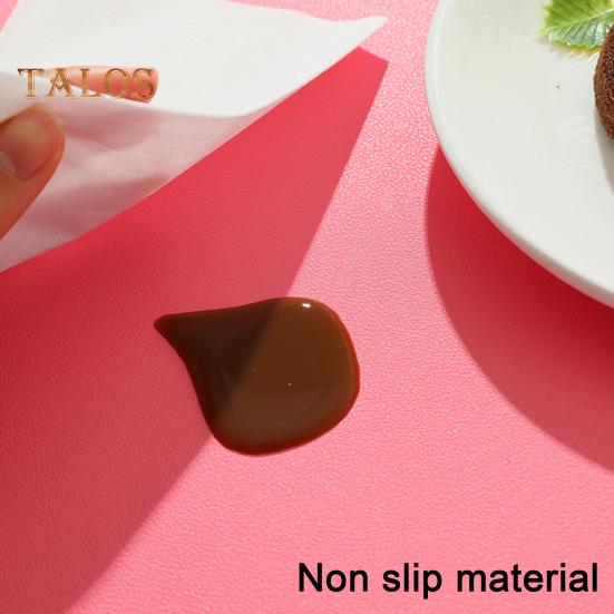 Izolačná podložka Easy Clean prestieranie z umelej kože Tepelne odolná ochranná podložka na stôl pre domácu kuchyňu