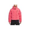 Nike Embroidered Logo Warm Lamb Fleece Sports Down Jacket Women Jacket Antique-Pink DD4655-622