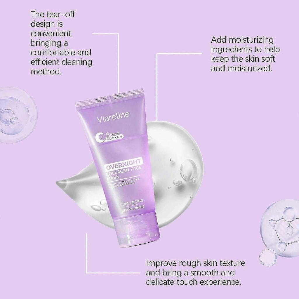 Deep Hydrating Collagen Peel Mask for Radiant, Smooth Skin | Pore Cleansing & Long-Lasting Moisture | 75g