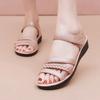 Women Cute Peep Toe High Quality Light Weight Anti Skid Buckle Strap Square Heel Shoes Lady Cute Summer Sandals Ab531
