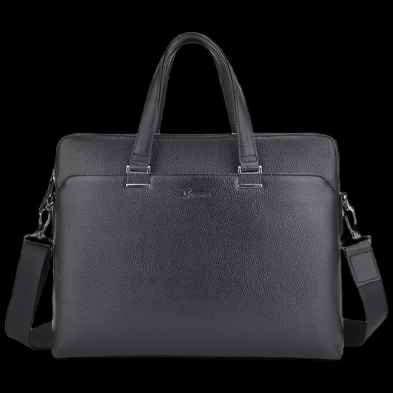 Мужской портфель Plover из натуральной кожи One Size