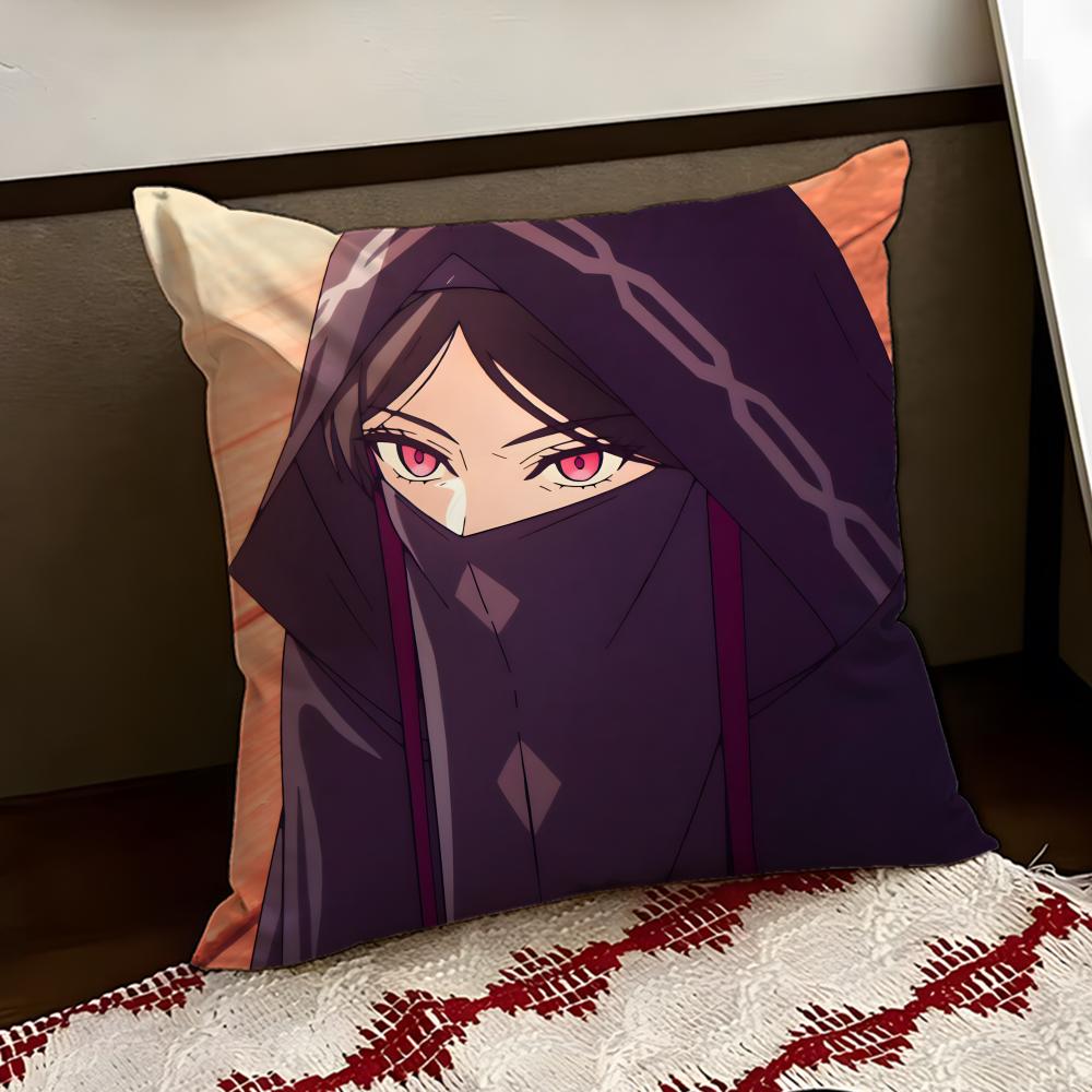 Fatestrange Anime FFake Cushion Cover Reversible Soft Durable Pillow Cover Home  Car MultiScene Use for Daily Comfort