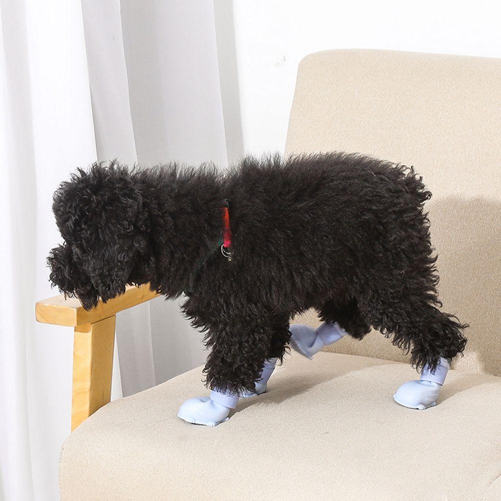 Anti-slip Protect Paw Breathable Soft TEP Pet Booties Dog Rain Shoes Puppy Sneaker Pet Foot Cover