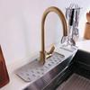 Faucet Guard Kitchen Sink Drain Mat Water Catcher Storage Countertop Protector Household Upgrade Pads