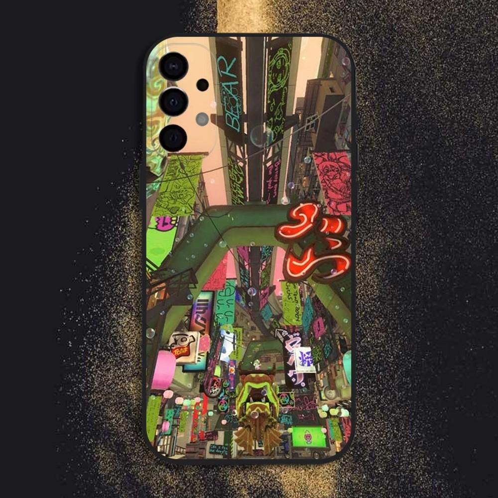 S-Splatoon Game Phone Case For Samsung S25,S24,S21,S22,S23,S30,Ultra,S20,Plus,Fe,Lite,Note,10,9,5G Black Cover