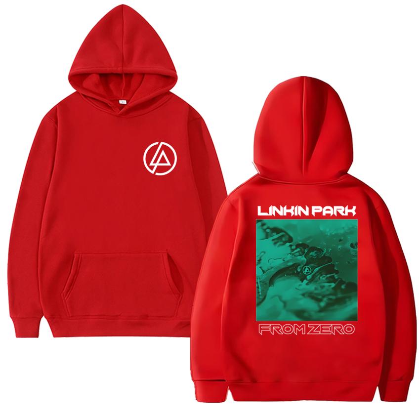 Horký výprodej Linkin Park Tour 2025 merch Mikiny Unisex harajuku móda Mikina Muži ženy Fleece Dlouhý rukáv pulovr streetwear