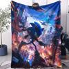 Sonic Portal Printed Blanket Comfortable Childrens Sofa Bed Blanket Small Cover Blanket Soft and Warm Gift for Sonic Fans Decor