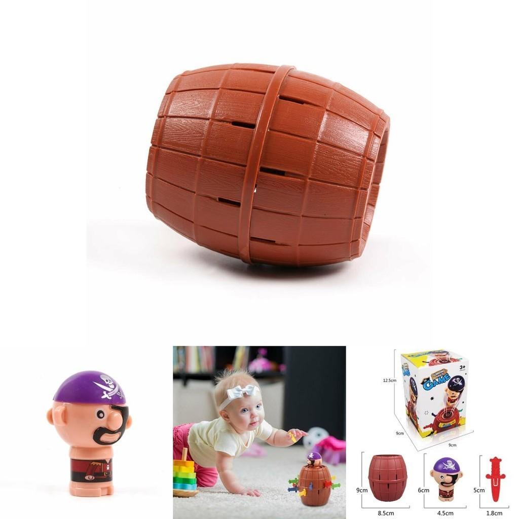 Lively Super Pop Up Toy Pirate Barrel Game Ideal For Fun Family Gatherings