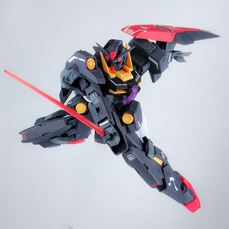 HG 1/144 Dark Version Judgment Goddess Assembly Model Kit Action Figures Plastic Model Toy Desktop Ornament Boys Collect Gifts