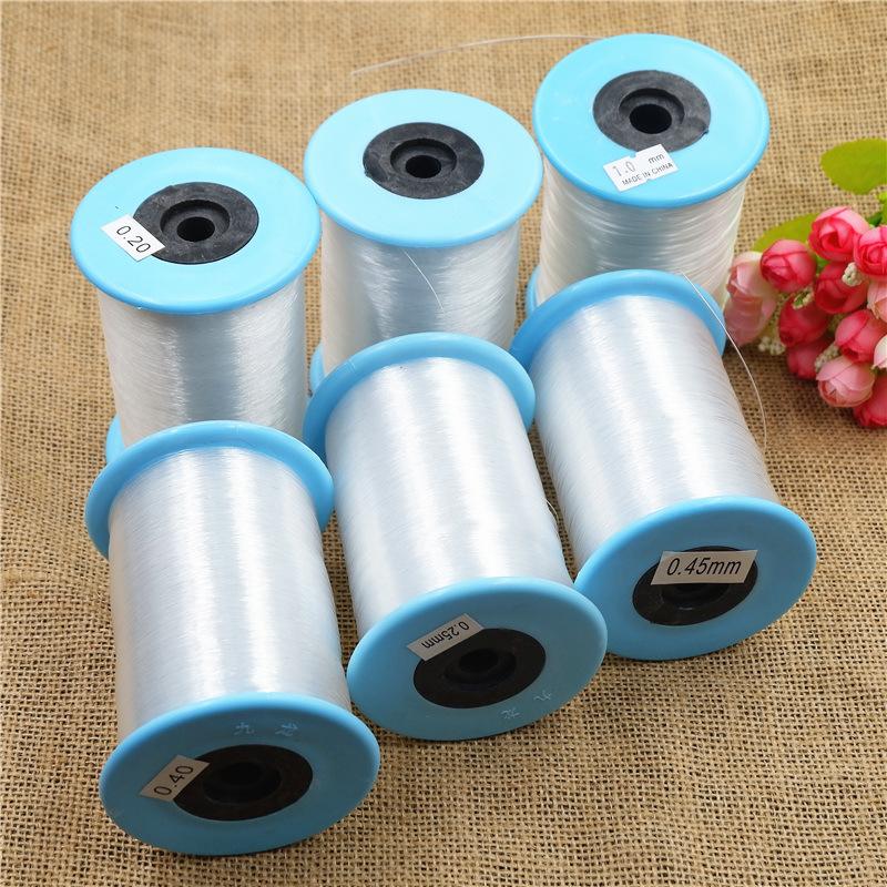 Rola Mare Material Mărgelat Fir Transparent Fir Handmade Fir de Cristal Fir de Pescuit Non-Elastic Fir de Pește Accesorii Bijuterii DIY