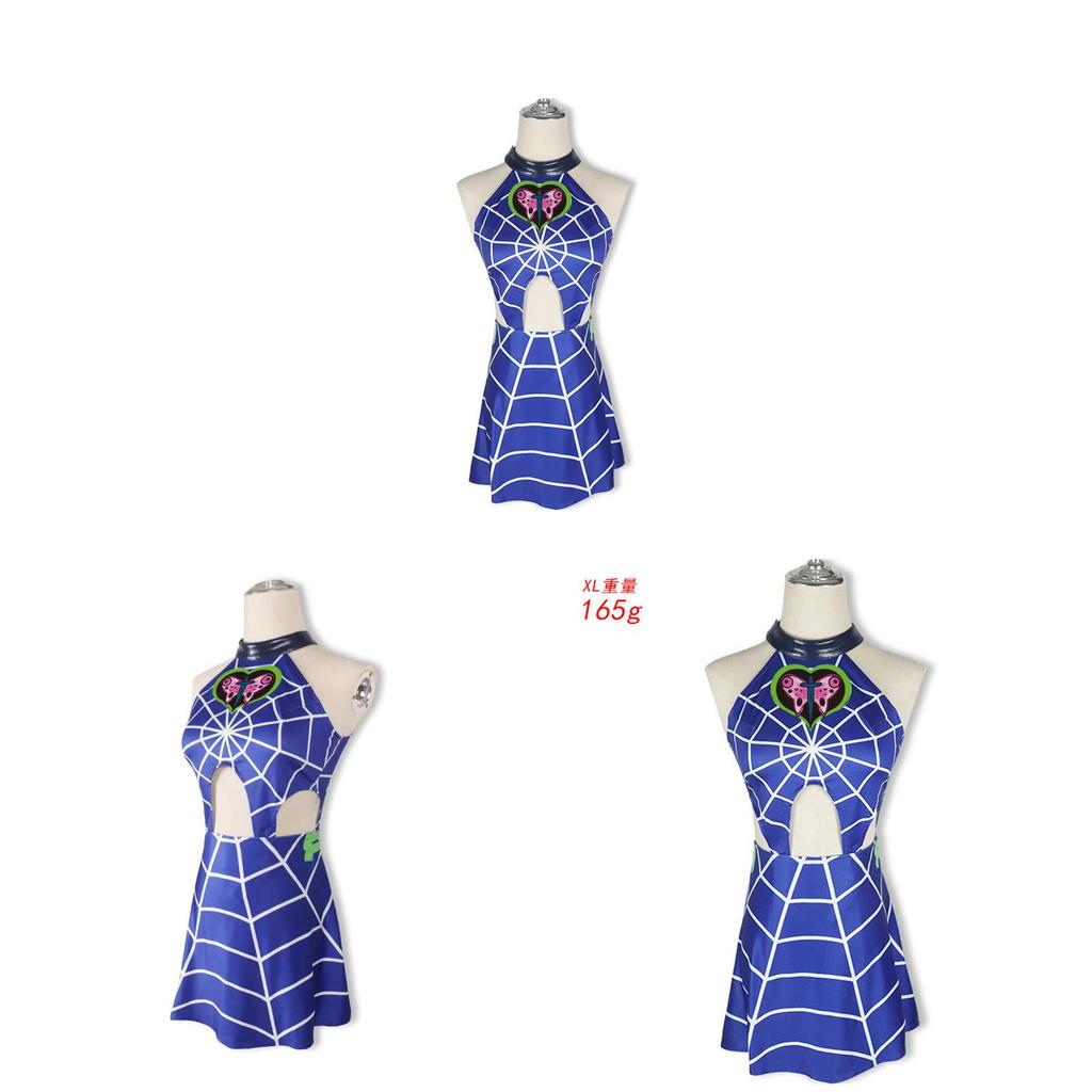 Jojos Bizarre Adventure Jolyne Cujoh Cosplay Costume With Polyester Fabric For Anime Fans