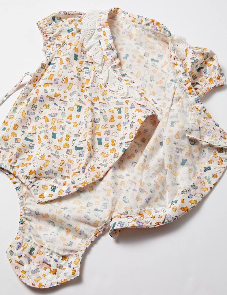 Kimono Baby Clothes Romper Retro Baby Toddler Kids Unisex Clothes Baby Style15 24 Months [Misia Luxury] Children's One-Piece Japanese-Style Children's