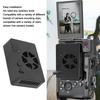 Camera Cooling Fan for ZV Type C Quiet Camera External Cooling System for Live Intelligent Temperature Control A7M4, ZVE1, A6700, A7C2, E10, ZV1, XT4,