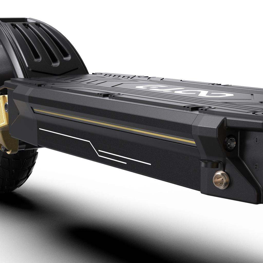 Electric Scooter Foldable OOTD S30 10" 1200Wx2 Motor 23.4AH Range 60Km Load 120Kg Black