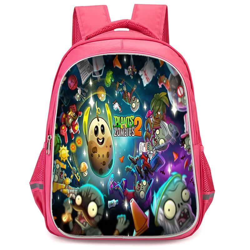 Plants Vs. Zombies Plants Vs. Zombies Anime Backpack Student Bag