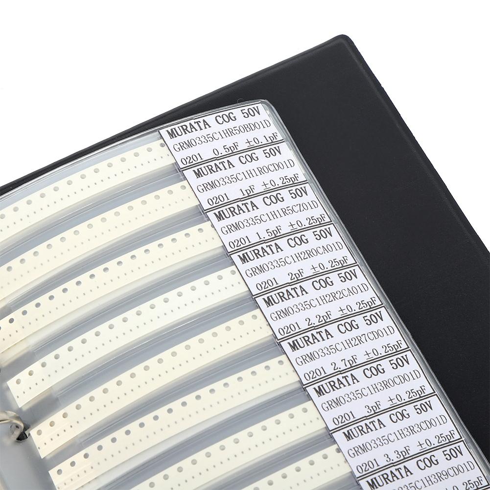 Buy 0201 Series 51 Types Capacitors Electronic Components Assortment