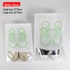 Thickened Transparent Non-Woven Drawstring storage bag for Shoes, Toys, and Travel - Dustproof and Spot-Free.