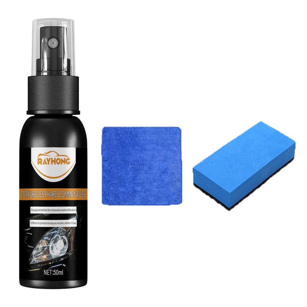 Car Headlight Polishing Agent Scratch Remover Repair Fluid Headlight Restoration And Renewal Polish Liquid Kit Auto Accessories