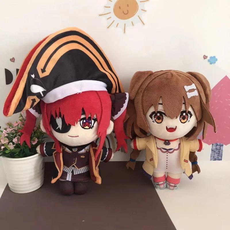 Hololive Plush Toys Inugami Korone Houshou Marine Plushie Dolls Anime Virtual YouTuber Cosplay Stuffed Figure Xmas Peluche Gifts