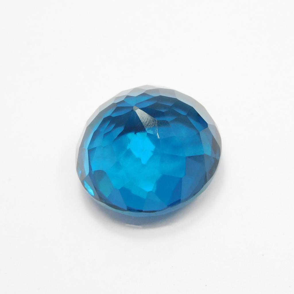 Natural Blue Topaz Loose Gemstone 59.665 Ct Brilliant Oval Cut for Jewelry Making and Crafts