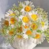 Huacan 5d Diy Diamond Flowers Embroidery Rhinestone Painting Cross Stitch Decor Gift