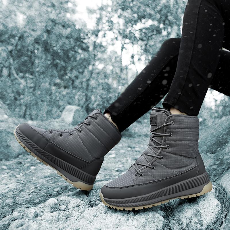 TUINANLE Women Boots Winter Shoes Female Snow Boots Platform Keep Warm Ankle Boots with Thick Fur High Quality