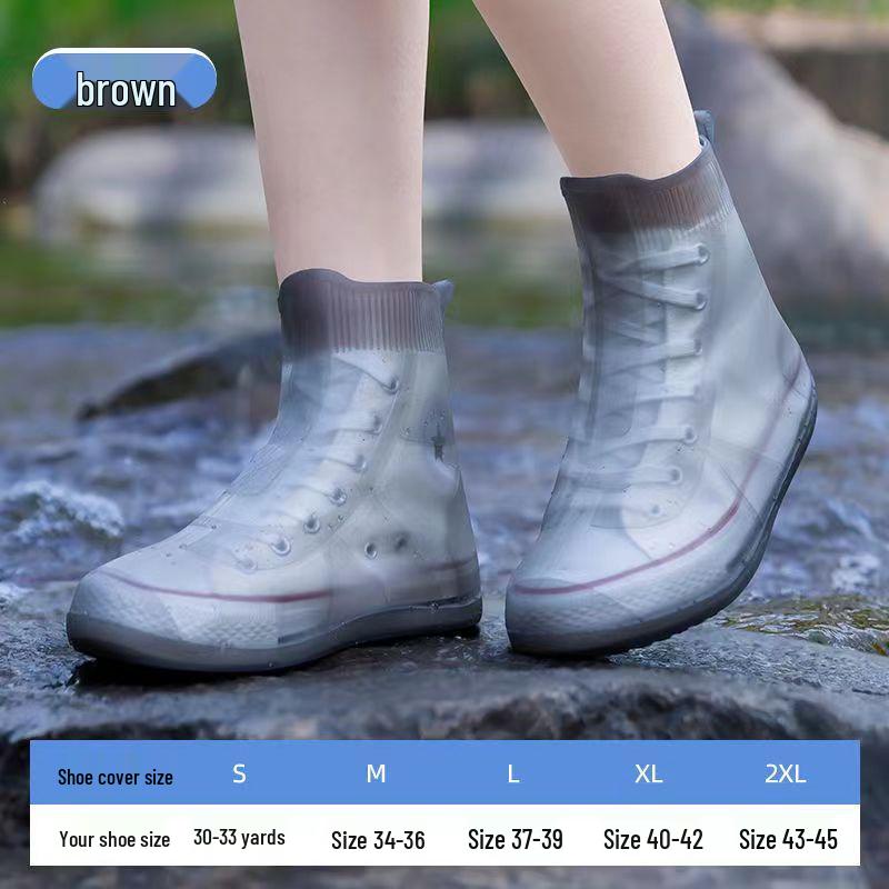 

Водонепроницаемые Нескользящие Унисекс Силиконовые Чехлы для Резиновых Сапог - Утолщенные, Износостойкие, Для Защиты на Открытом Воздухе. XL [Size 40-42]