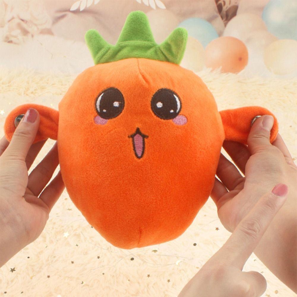 Creative Fruit Induction Metronome Cute Music Rhythm Stuffed Doll Educational Toy  Early Learning