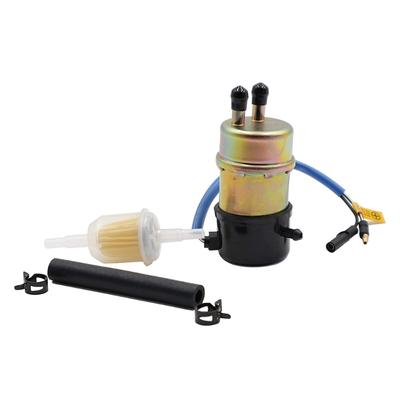 Electric Fuel Pump 12v for Lawn Mower Fuel Pump 49040-1055 KAF620 3000 3010 3020 2520 2500 2510 1000 (8mm In/Outlet)