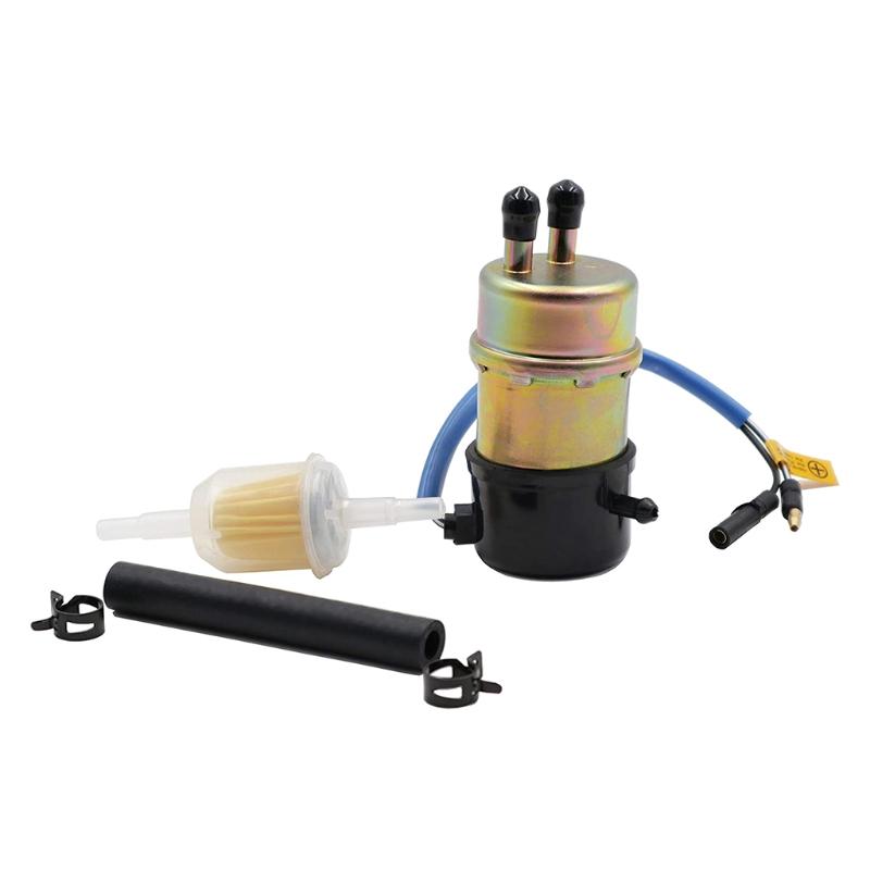 

Electric Fuel Pump 12v for Lawn Mower Fuel Pump 49040-1055 KAF620 3000 3010 3020 2520 2500 2510 1000 (8mm In/Outlet) 1