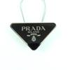Excellent PRADA Key Ring Triangle Logo Women 2PS395 Used