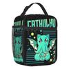 The Call Of Cthulhu Thermal Insulated Lunch Bags Lovecraft  Cat Resuable Lunch Container for School Storage Food Box