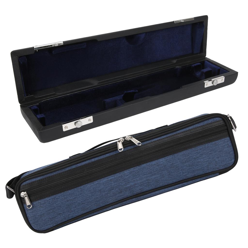 Flute Case Bag 16 Hole for Protect Cover Carry Artificial Leather Accessories