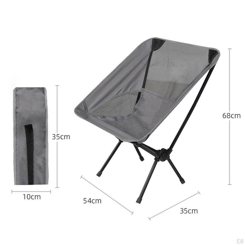 Folding Camping Fishing Seat for Outdoor Hiking Backpacking BBQ Pinici 110kg