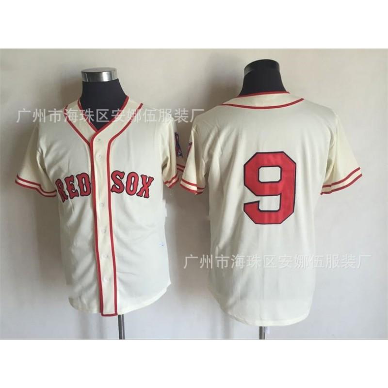 2026 Boston Red Sox Retro Embroidered Baseball Jersey Mens Womens Team Sports Uniform