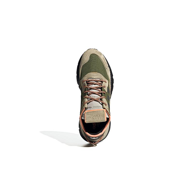 adidas Nite Jogger Brown Dark Green Sneakers GY0018