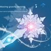 Princess Snow Wand Toy Fairy Girls Glowing Wands Christmas Halloween Children Toys Snowflake Light Sound Sticks Kid Cosplay