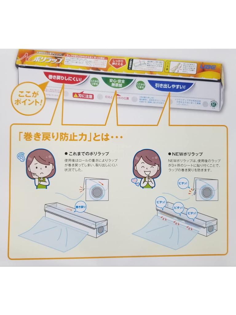 Ube Film Polywrap 30cm X 30m Transparent