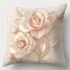 Elegante Rosa Rosen Kissenbezüge Für Zuhause Muster Kissenbezug Geeignet Für Sofa Schlafzimmer Auto Kissenbezug