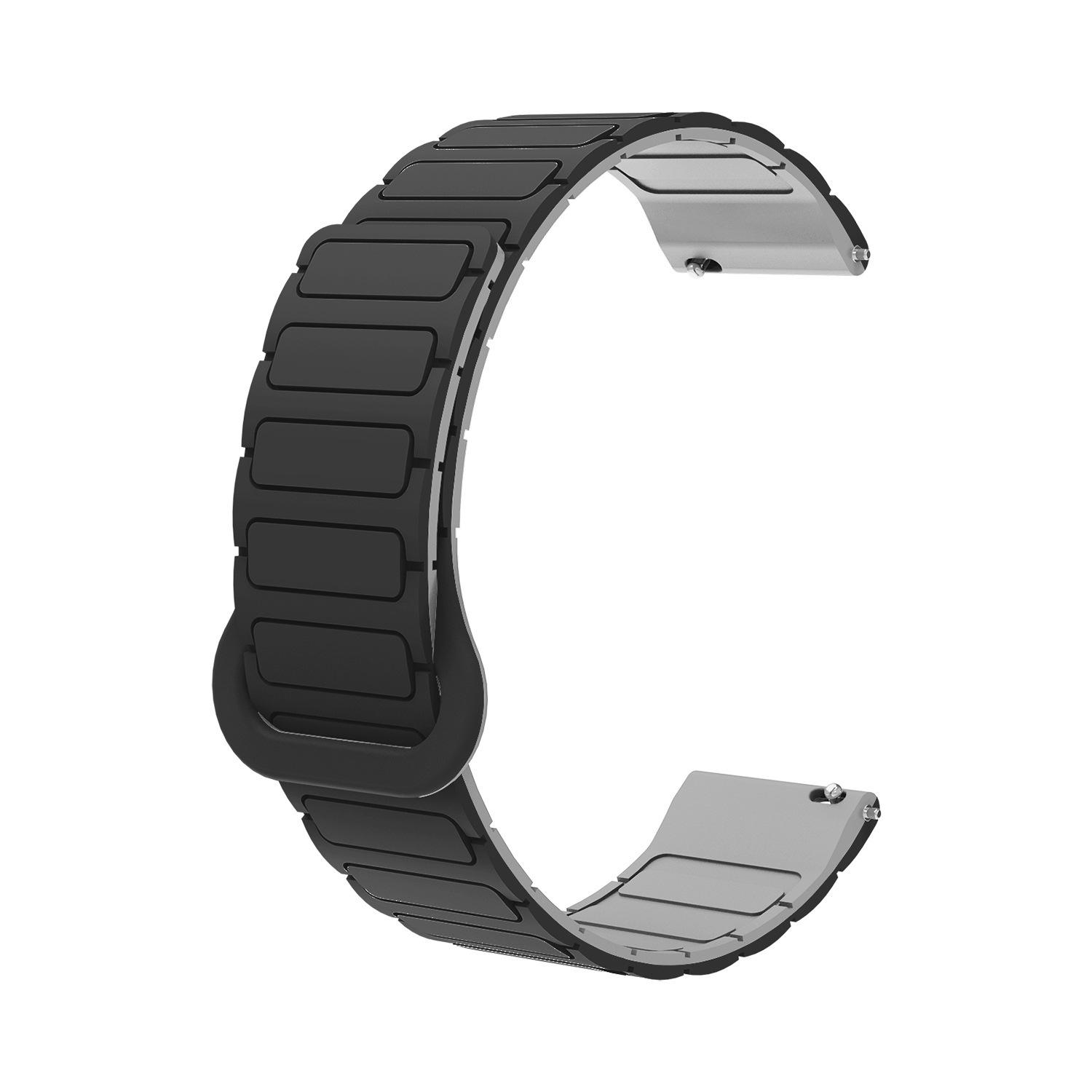 

I-образный магнитный силиконовый ремешок для часов для Huawei GT2/GT3/GT4/GT5 и Huami Xiaomi S4 20mm