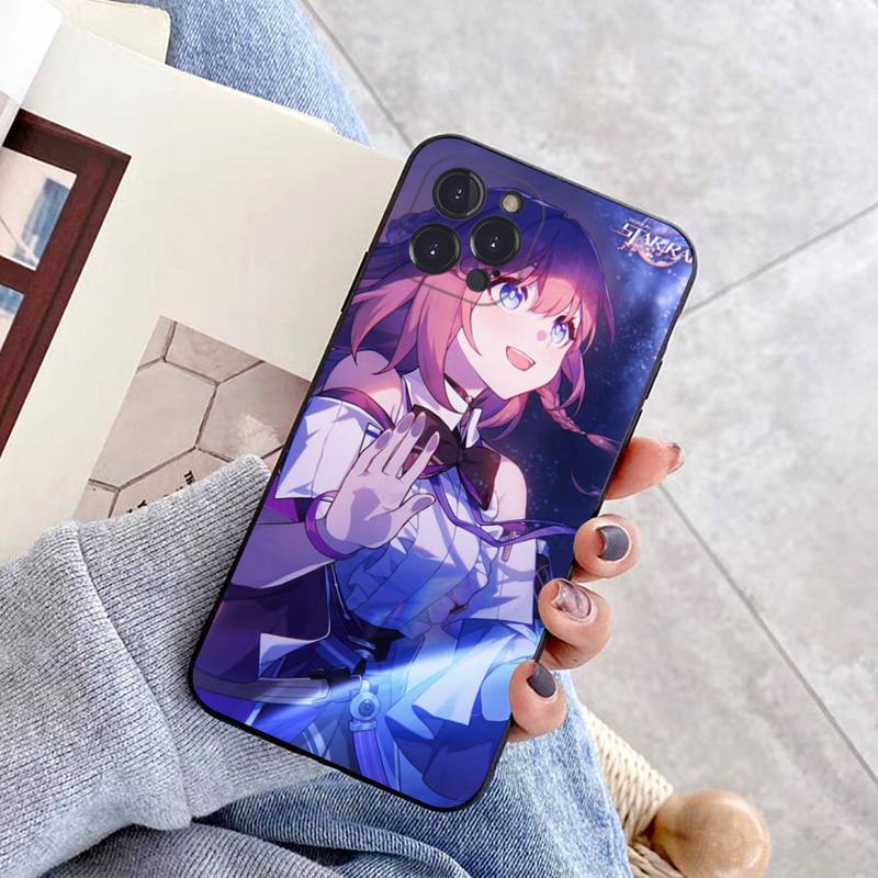 

honkai star rail Phone Case For iPhone 14 11 12 13 Mini Pro Max 8 7 6 6S Plus X SE 2020 XR XS Funda Case iphone 13 mini