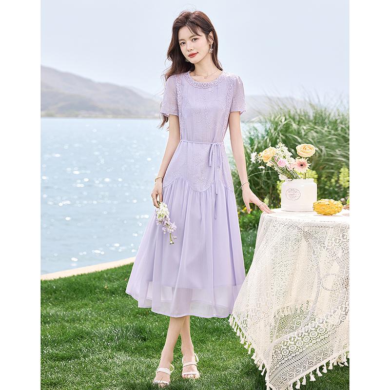 Design Sense Niche Fashion Temperament Slimming Dress for Small Figures
