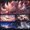 Extra Large Anime Gaming Desk Mat for Boys and Girls